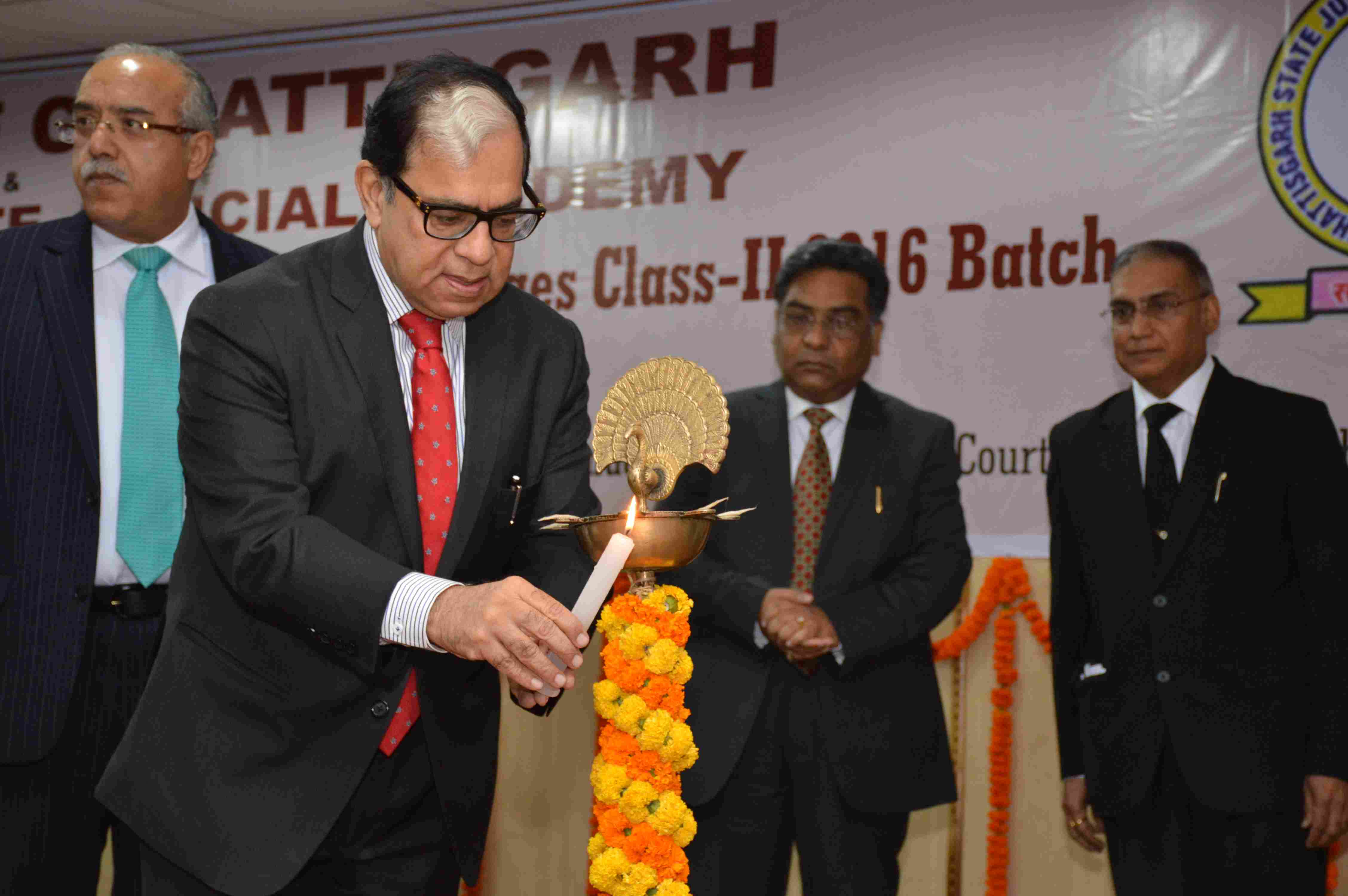 Justice A.K. Sikri Lighting the Lamp