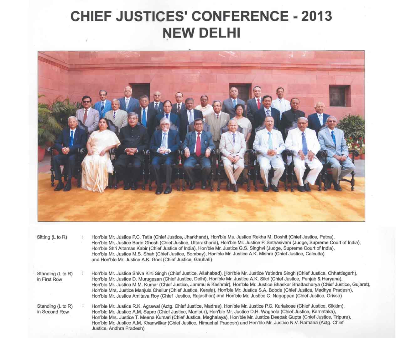 Chief Justices Conference 2013