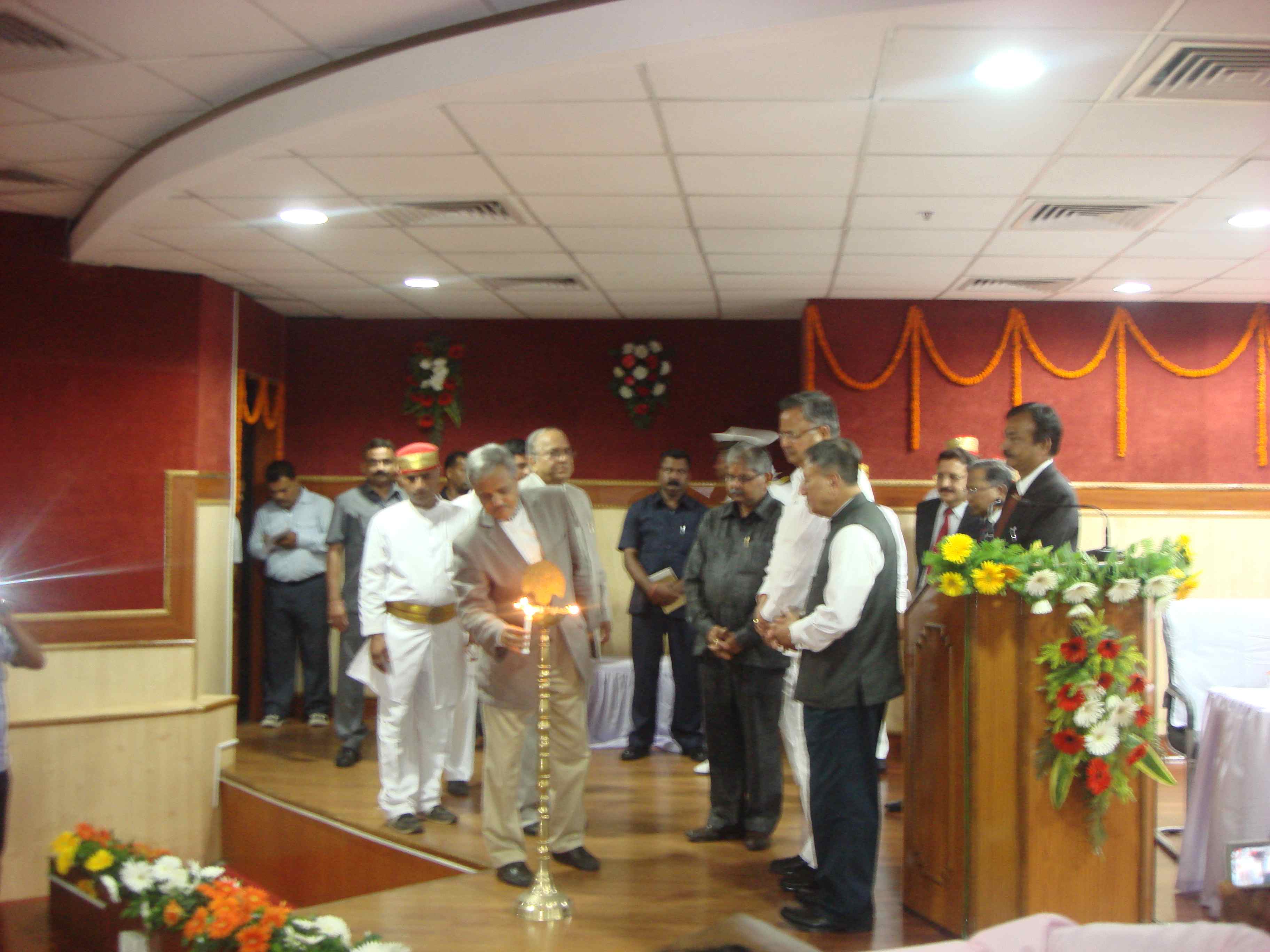 Lighting the lamp
